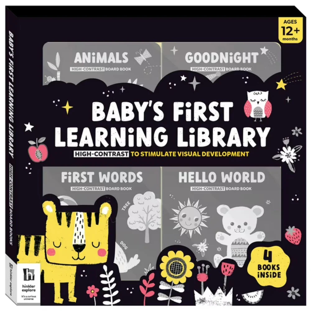 Hinkler Baby's First Learning Library (4 Book Set) MOD & TOD