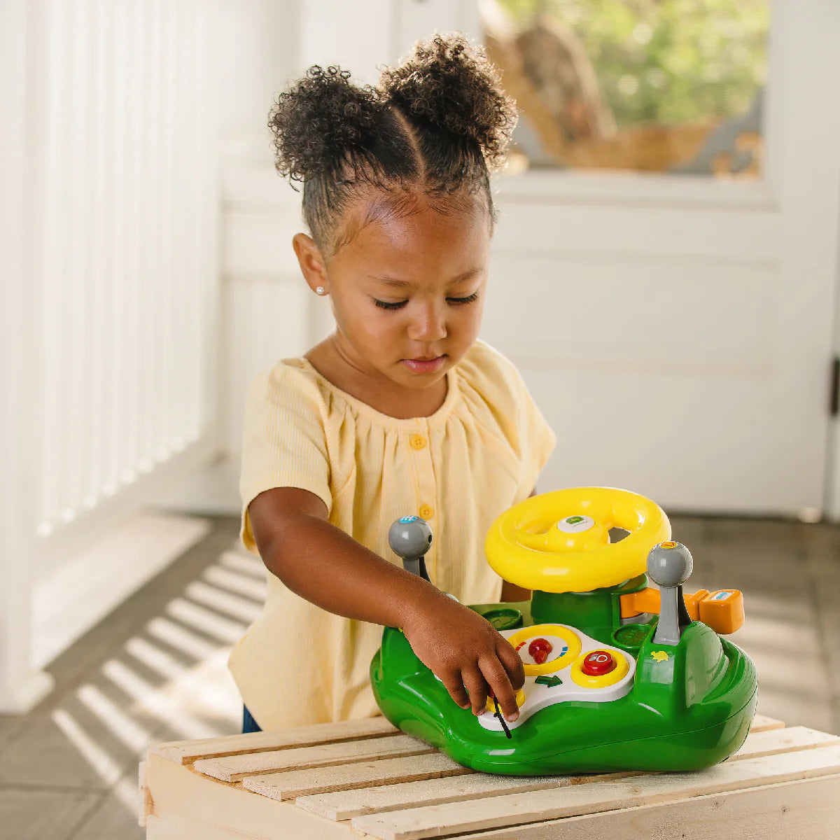 John Deere Busy Driver for toddlers. MOD & TOD
