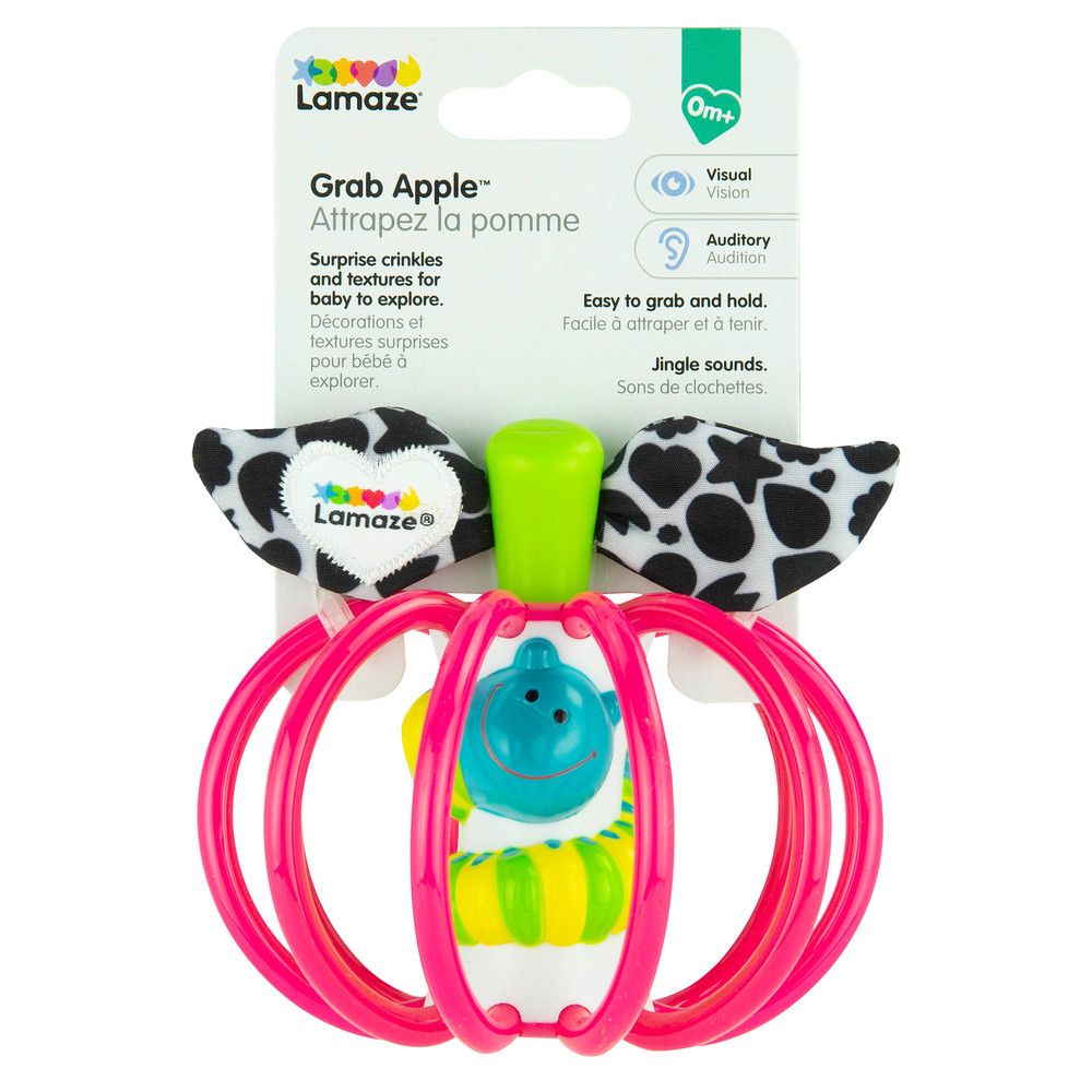 Lamaze Grab Apple Assortment for teething baby. MOD & TOD