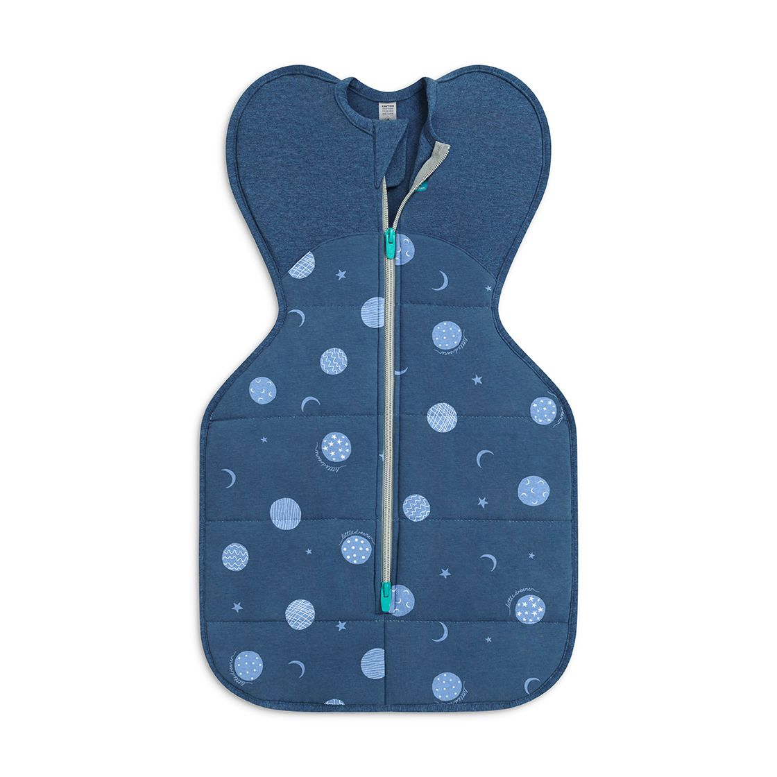 Swaddle Up™ Warm 2.5 TOG - Little Dreamer Denim for newborn and baby. MOD & TOD