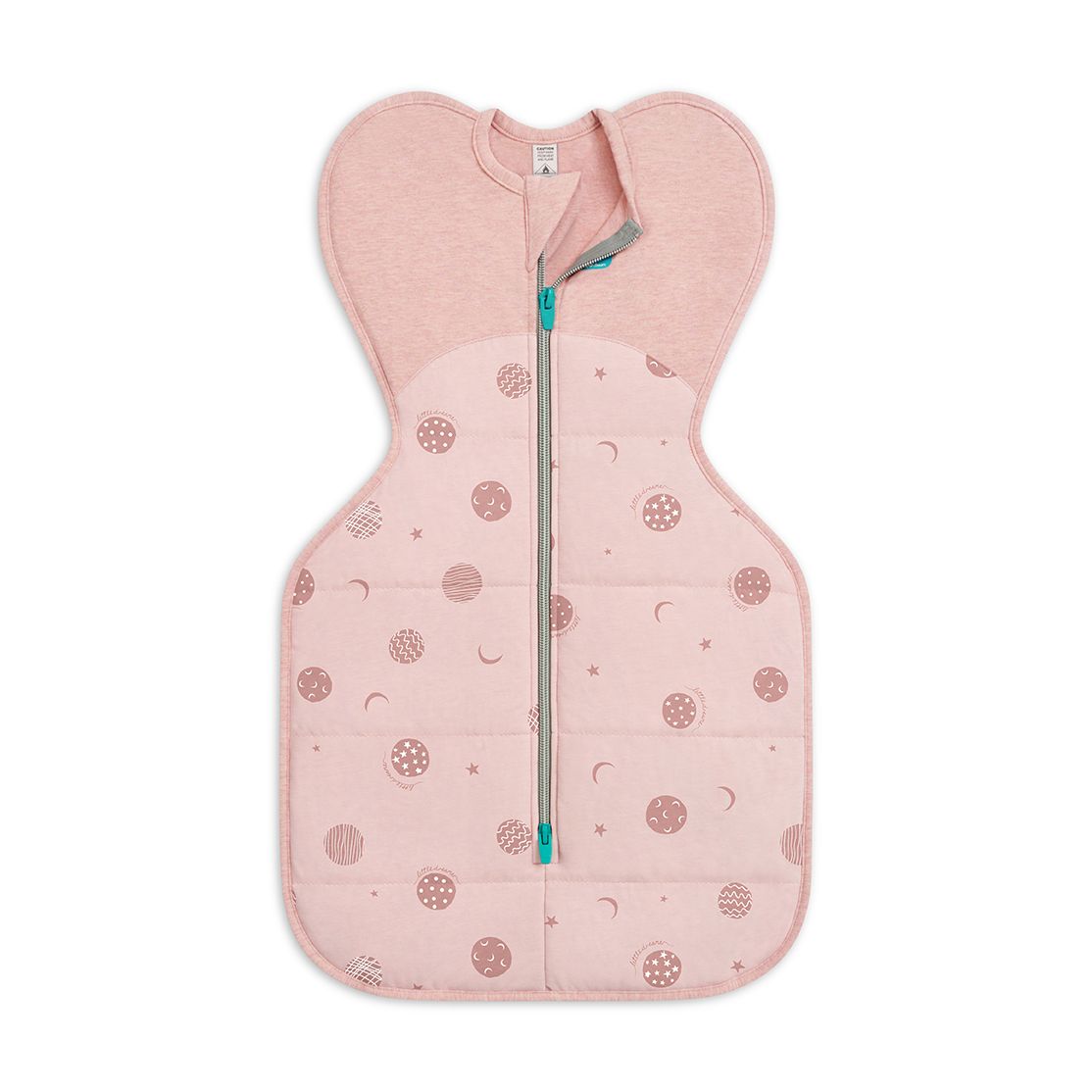 Swaddle Up™ Warm 2.5 TOG - Little Dreamer Dusty Pink for newborn and baby. MOD & TOD