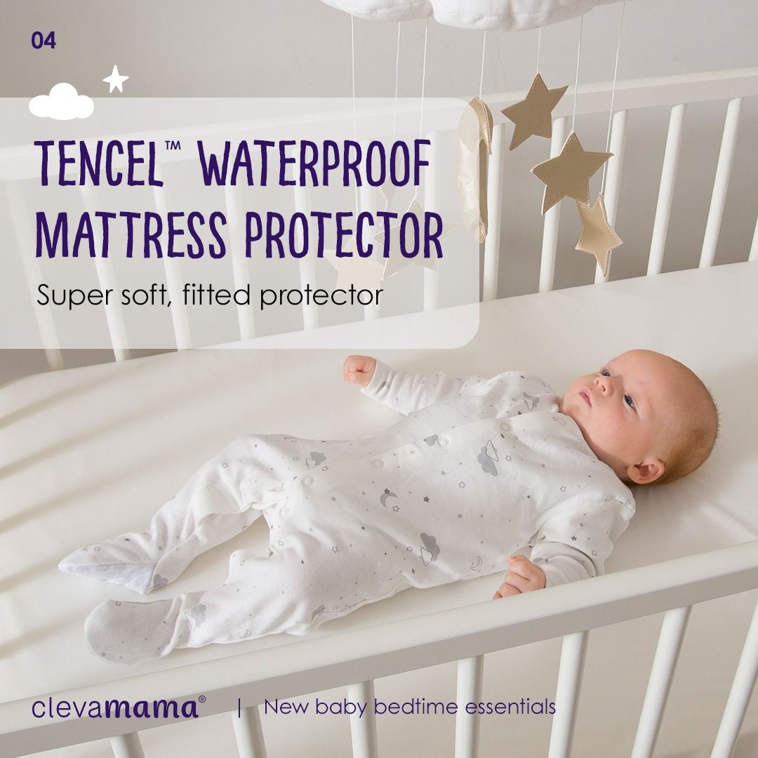 Tencel Waterproof Mattress Protector - Cot Bed 140 x 70cm