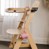 MOD AND TOD Silicone Shell Strap-It Baby Accessory | Blush Pink