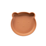 Silicone Suction Bear Plate | Cinnamon for kids and baby feeding