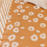 Mod and Tod Organic Cotton Fitted Cot Sheets | Delilah Cot Sheets