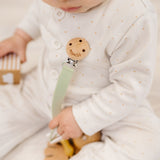 MOD & TOD Silicone Pacifier Clips for baby | Light Pistachio