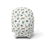 5 in 1 Multi Use Cover - Safari - Capsule Cover, Highchair Cover, Shopping Trolley Cover, Breastfeeding Cover, Nursing Scarf