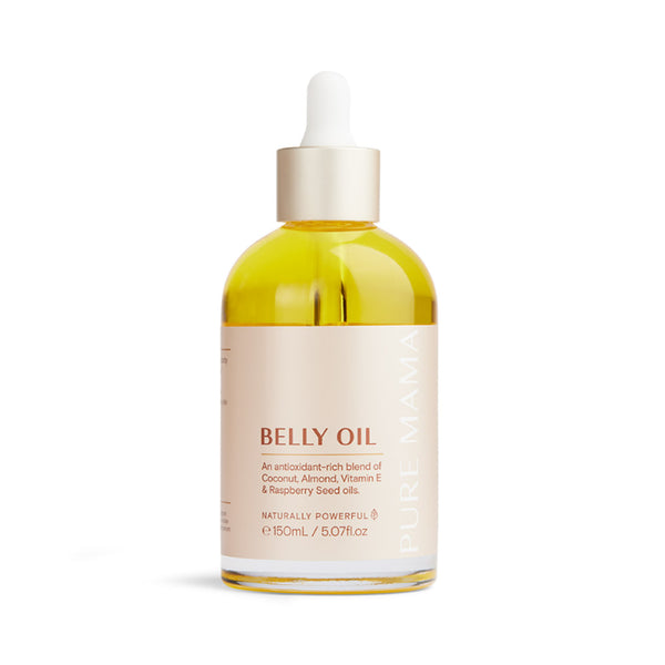 Pure Mama Belly Oil for pregnant mums to prevent and reduce stretch mark. Made with high-quality, all-natural and organic ingredients, this belly and body oil has been specifically developed to help support the body’s natural growth during pregnancy.