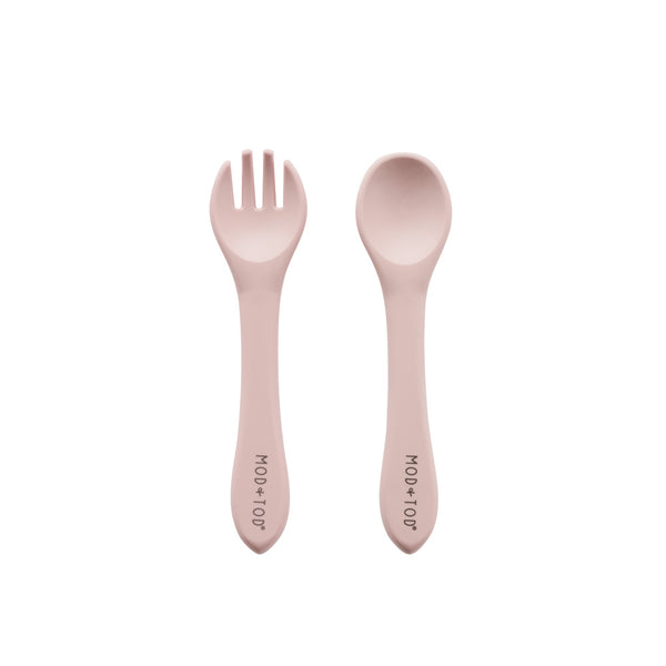 Baby/Toddler Hammered Flatware Set - Montessori Services