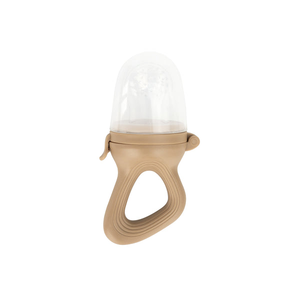 Fresh Food Feeder in Chai for baby starting solids. Introduce food safely to baby. Self-feeding.