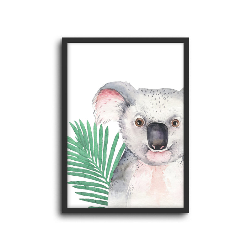 Koala Wall Print Baby Kids bed Room Nursery Art Playroom decor