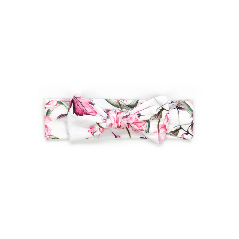 Mod & Tod Baby Stretchy Swaddle Wrap Organic Cotton & Headband Set -Everly