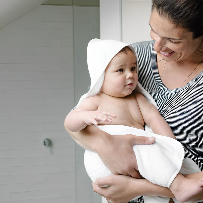 Little Bamboo Hooded Towel | Natural for newborn baby