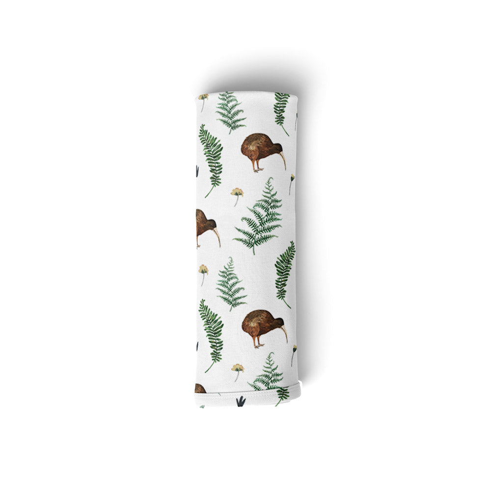 Mod & Tod Baby Stretchy Swaddle Wrap Organic Cotton - Kia Ora Kiwi