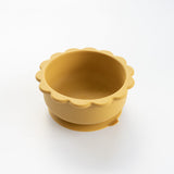Silicone Suction Lion Bowl | Mustard for baby and kids feeding 