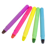 Neon Gel Crayons for toddlers and kids for art, craft, drawing and colouring