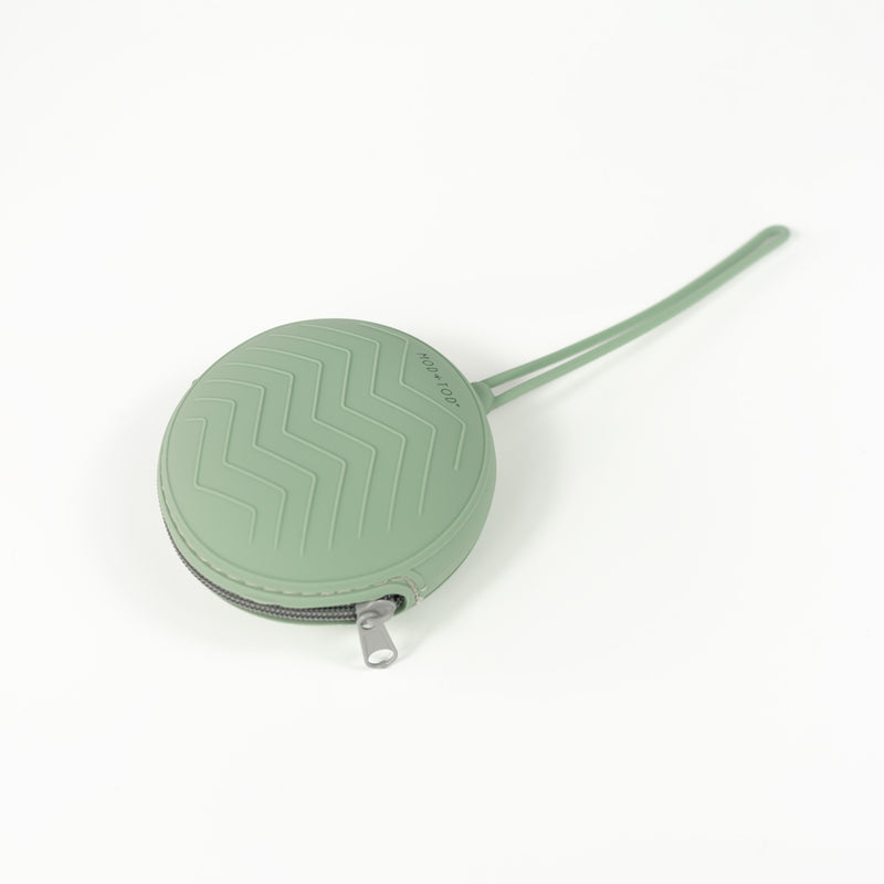 MOD & TOD Zipped Silicone Pacifier Dummy Case | Sage