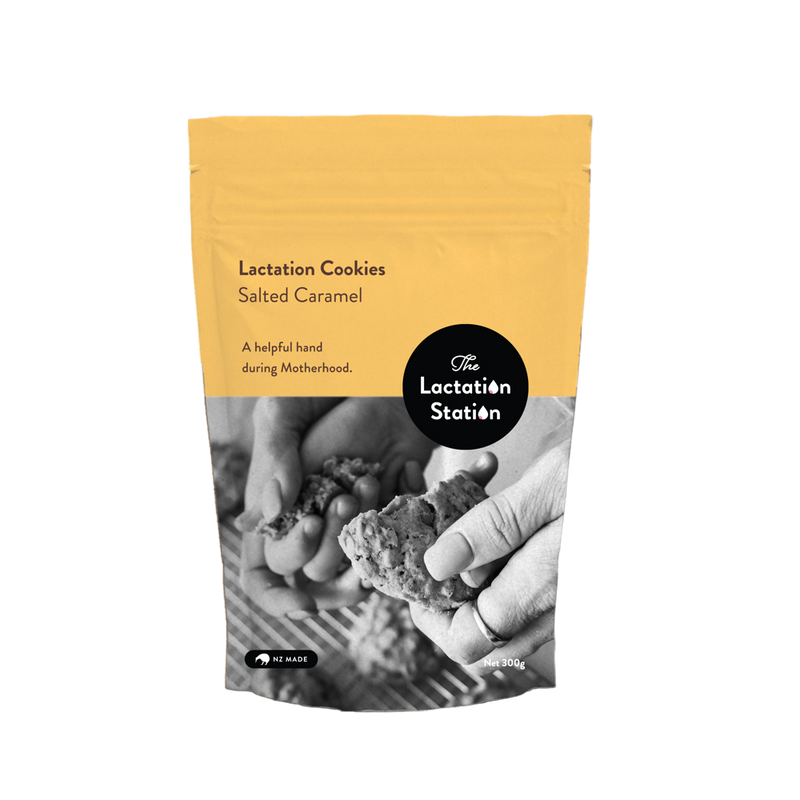 Lactation Cookies | Salted Caramel for Breastfeeding mums to help aid and increase milk production