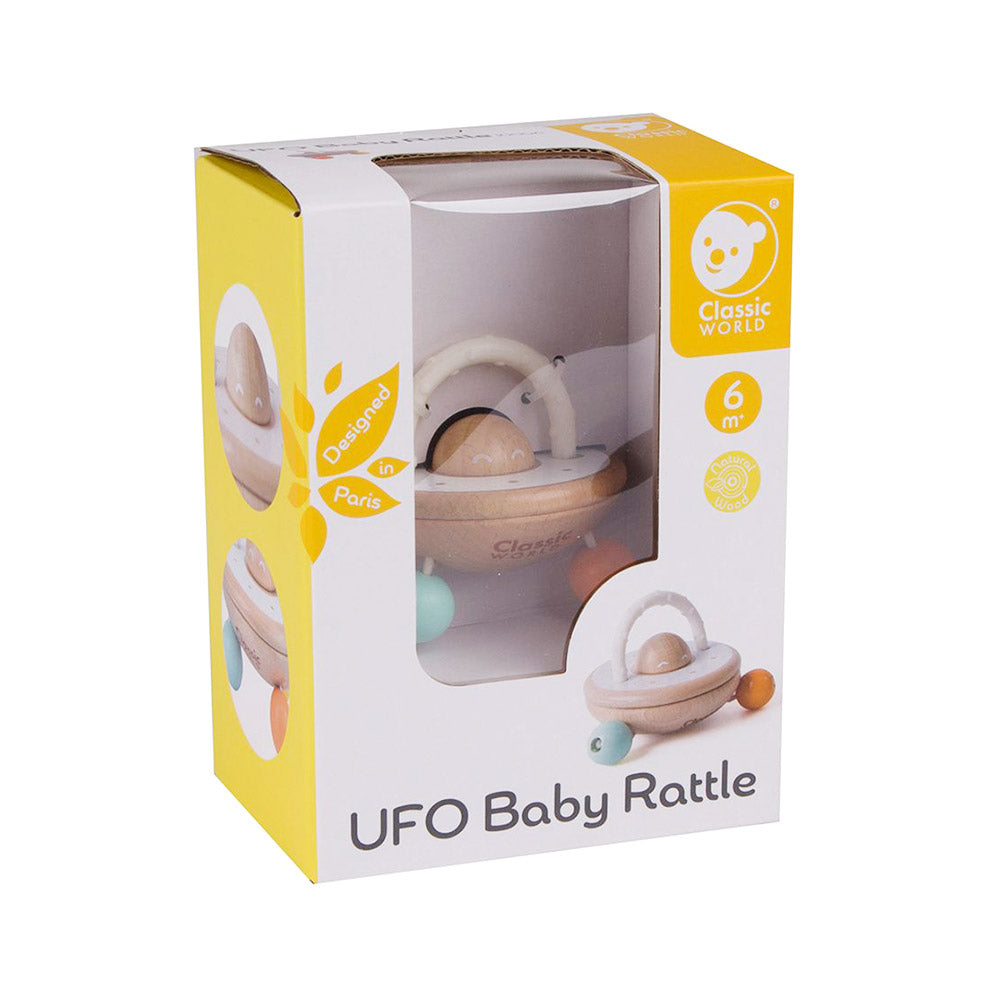 Classic World UFO Baby Rattle for teething infant baby