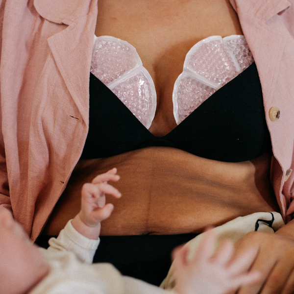 Breasties | Hot and cold therapy packs by Viva La Vulva for breastfeeding mama. Helps sooth engorgement, relieves mastitis, reduces swelling and pain and stimulates milk flow