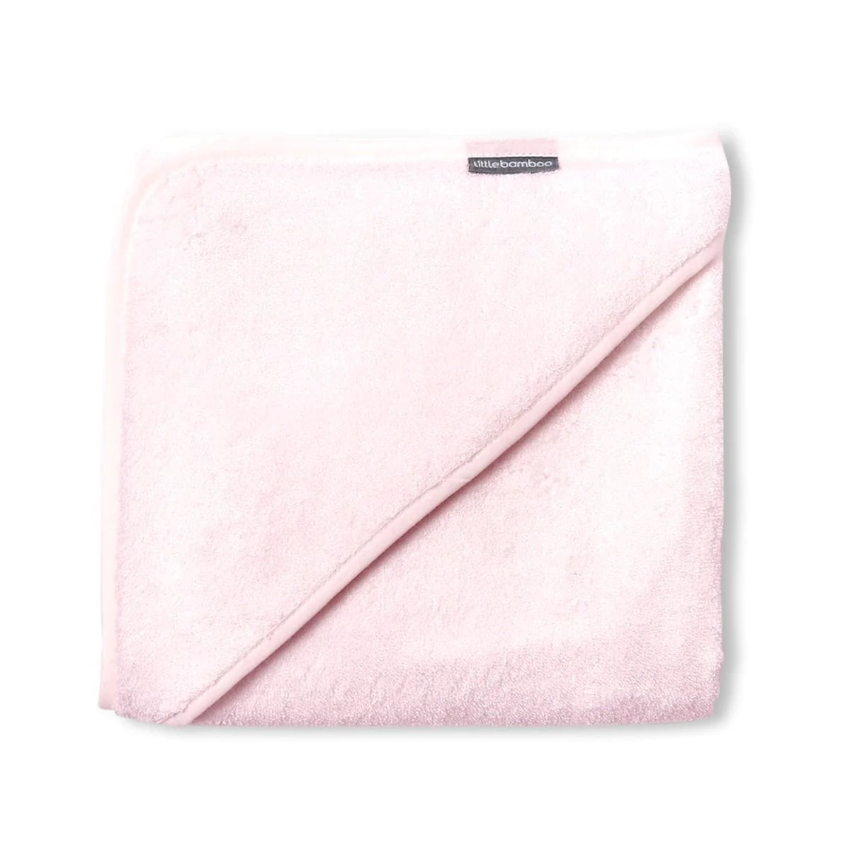 Little Bamboo Hooded Towel | Dusty Pink for newborn baby bath time 